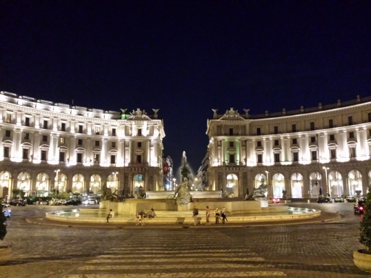 Piazza Della Repubblica in Rome